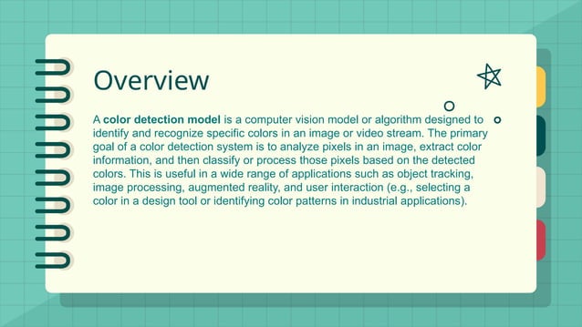 COLOUR DETECTION MODEL PPT.pptx......... | PPT