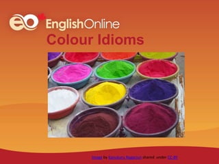 Colour Idioms
Image by Kanukuru Nagarjun shared under CC-BY
 
