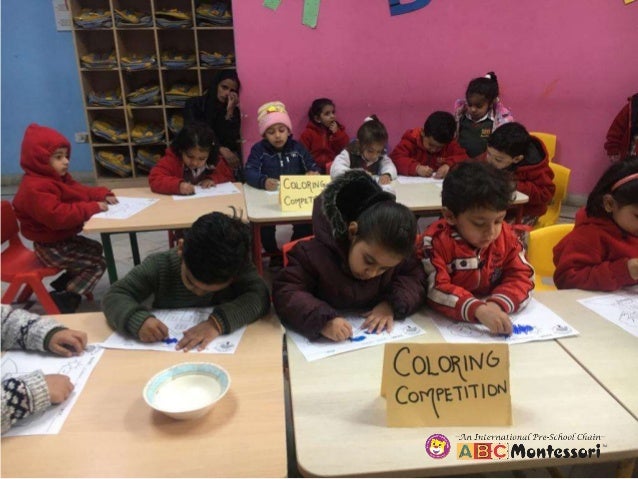 Colouring Competition At Abc Montessori Rajouri Garden Images, Photos, Reviews