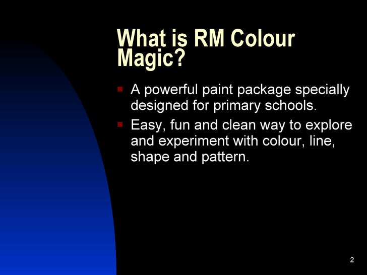 Rm colour magic 3 Rm colour magic 3