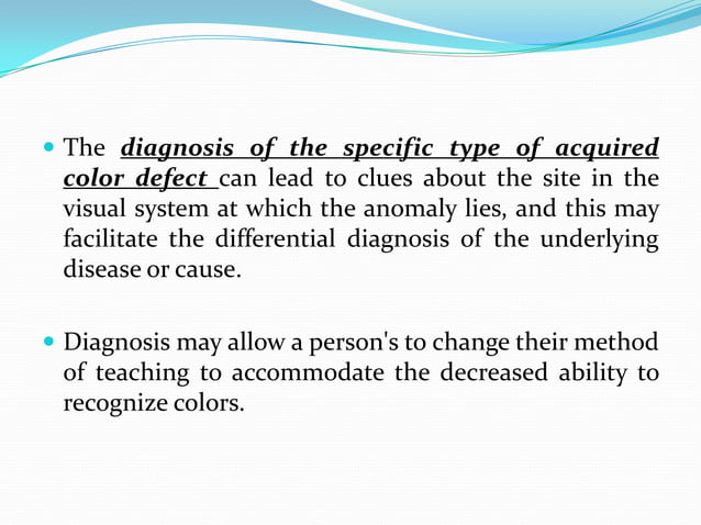 Color vision : introduction, classification, causes | PDF