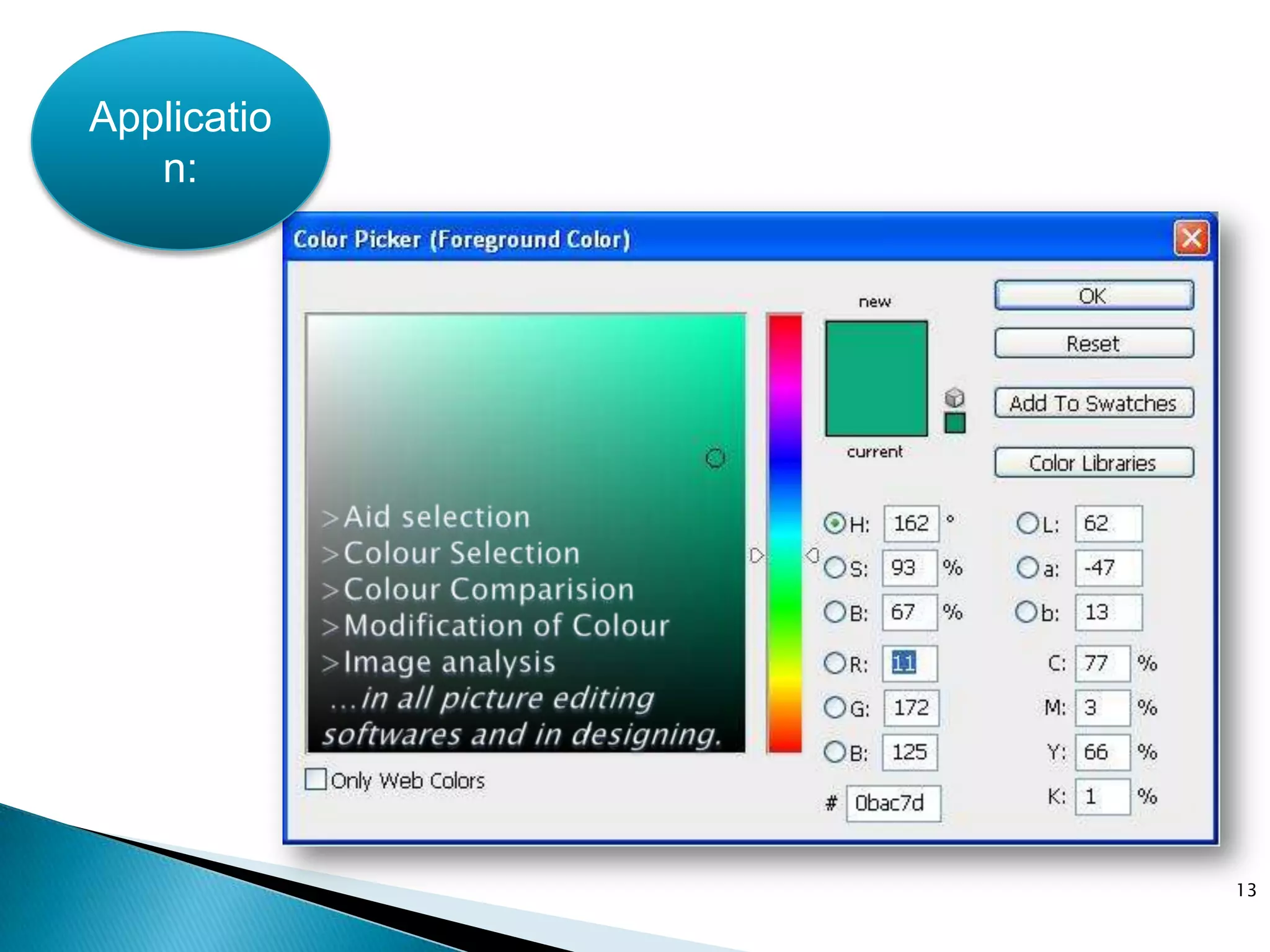 Result:HSVHSLueueaturationaturationalueightnessIntroduced in 1979By Tektronix Inc… and has been used since thenMid 1970’s by pioneers of PARC and NYITDiscussed in Aug 197812