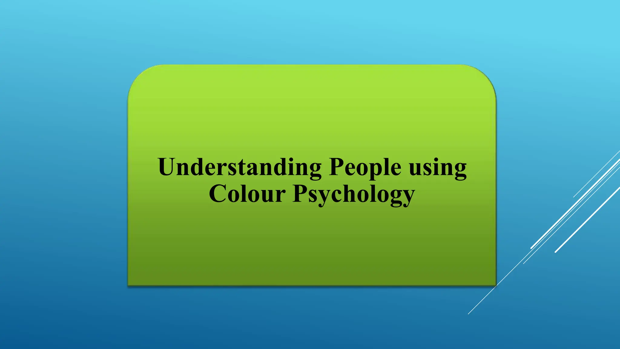 Color Personality & How to Motivate others .pptx