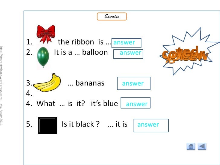 Soal bahasa inggris kelas 4 tentang warna