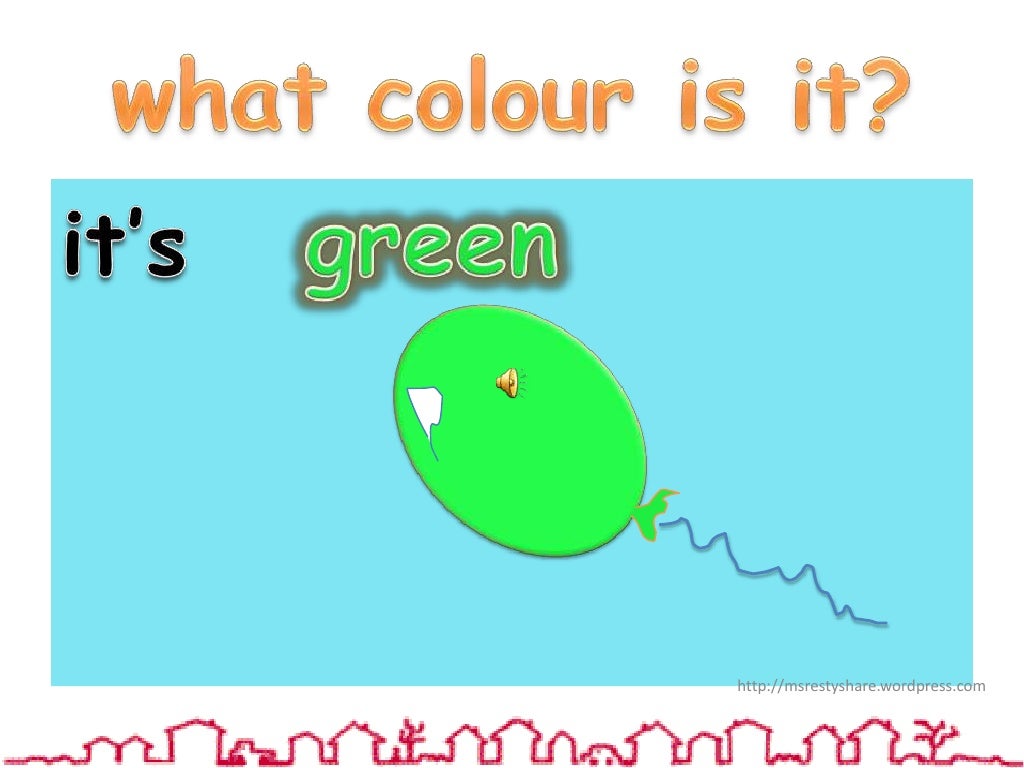 Colours - Bahan Ajar Bahasa Inggris SD