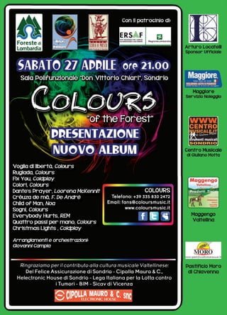 Colours sondrio