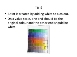 Tint Color Principles Colour schemes | PPT