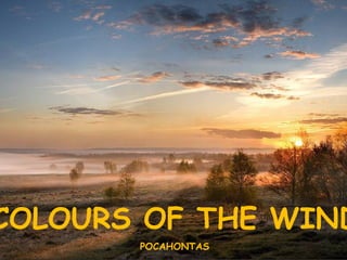 ‘ COLOURS OF THE WIND’ POCAHONTAS 