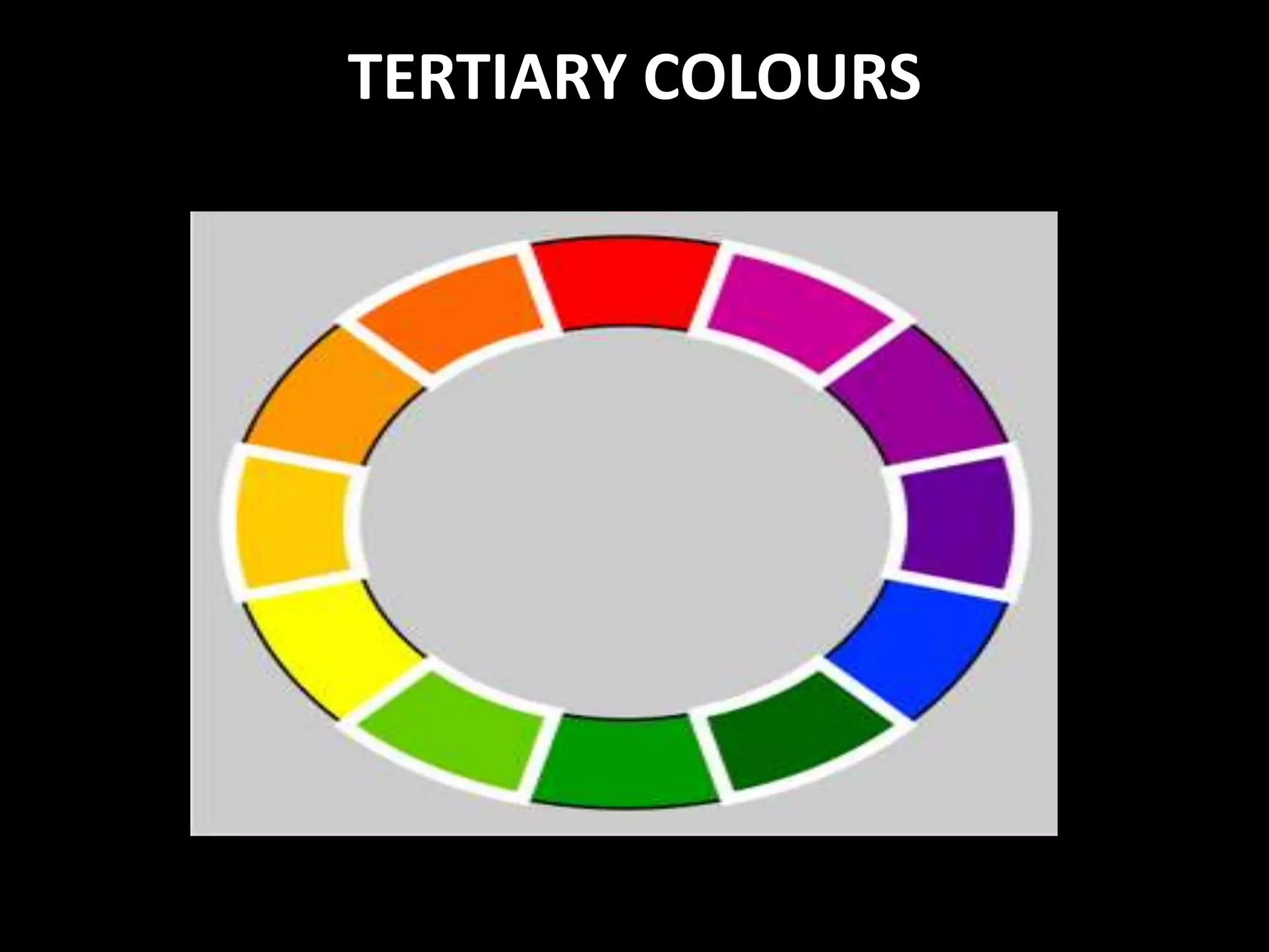 TERTIARY COLOURS
 