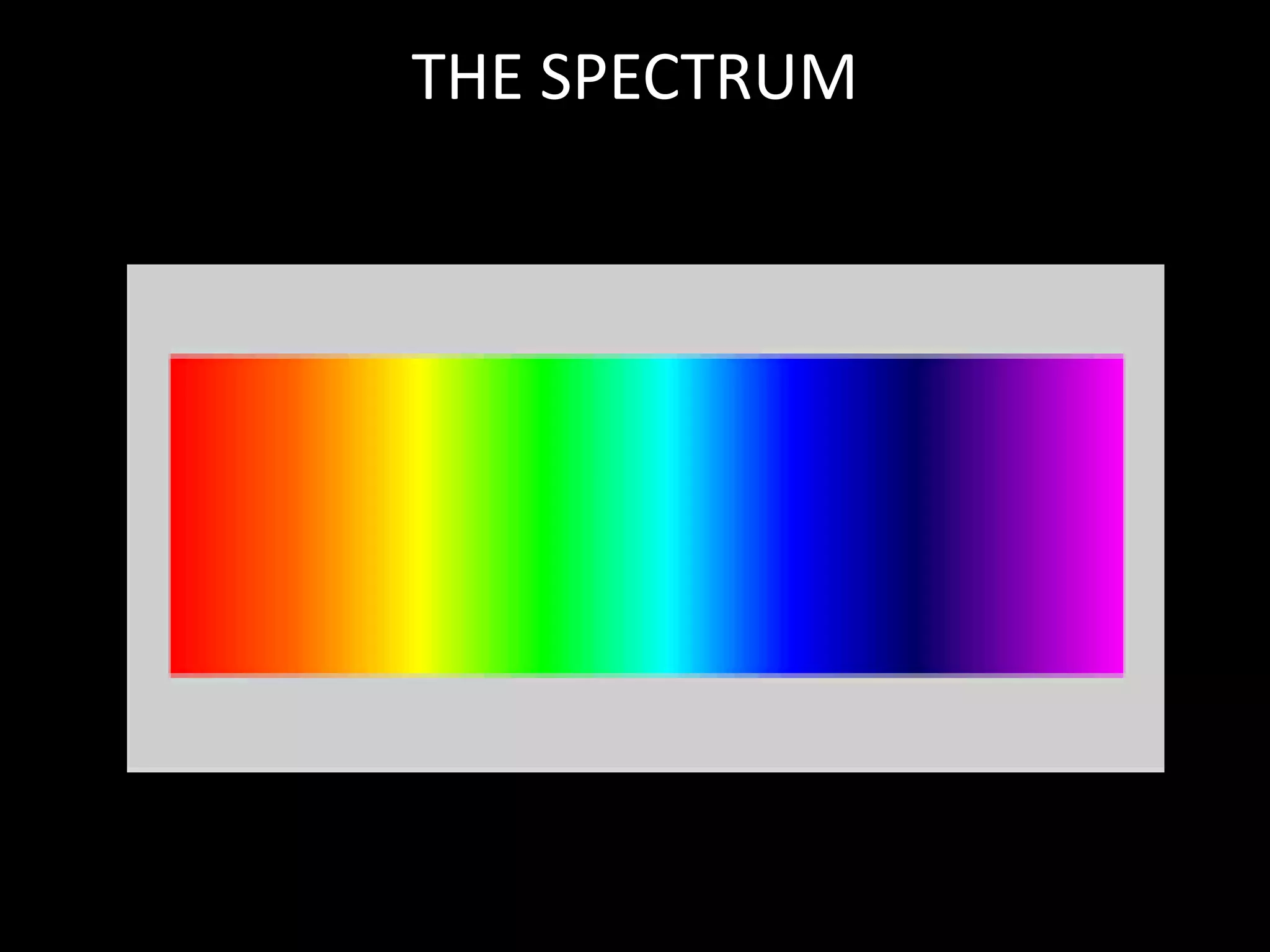 THE SPECTRUM
 