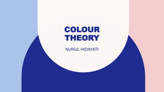 COLOUR
THEORY
NURUL HIDAYATI
 