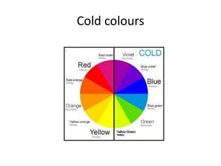 Cold Colour Example Colour vocabulary | PPTX