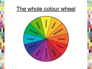 The whole colour wheel
 