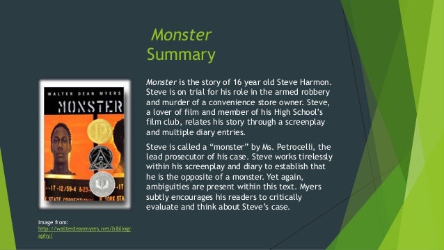 Analysis Of The Book The Monster