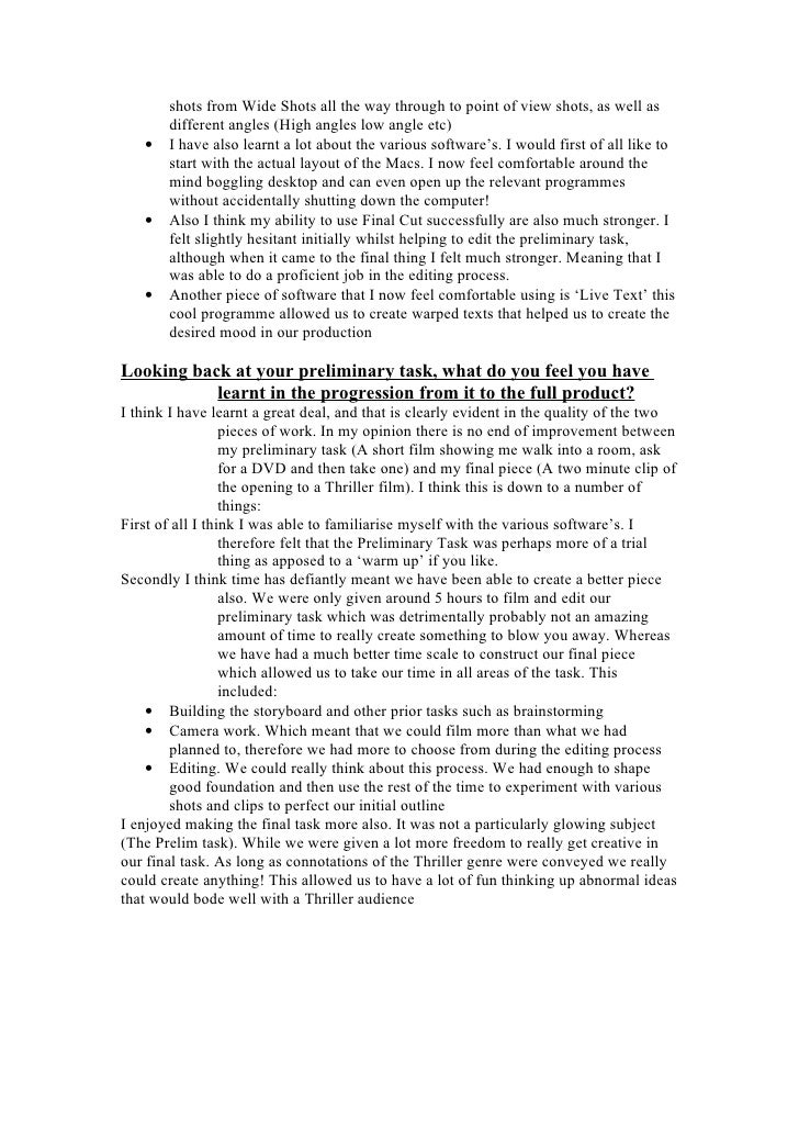 Evaluation essay example thesis image