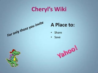 WikiWikiAll LHS teachers are registered on the Wiki.