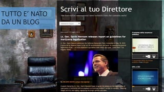 TUTTO E’ NATO
DA UN BLOG
 