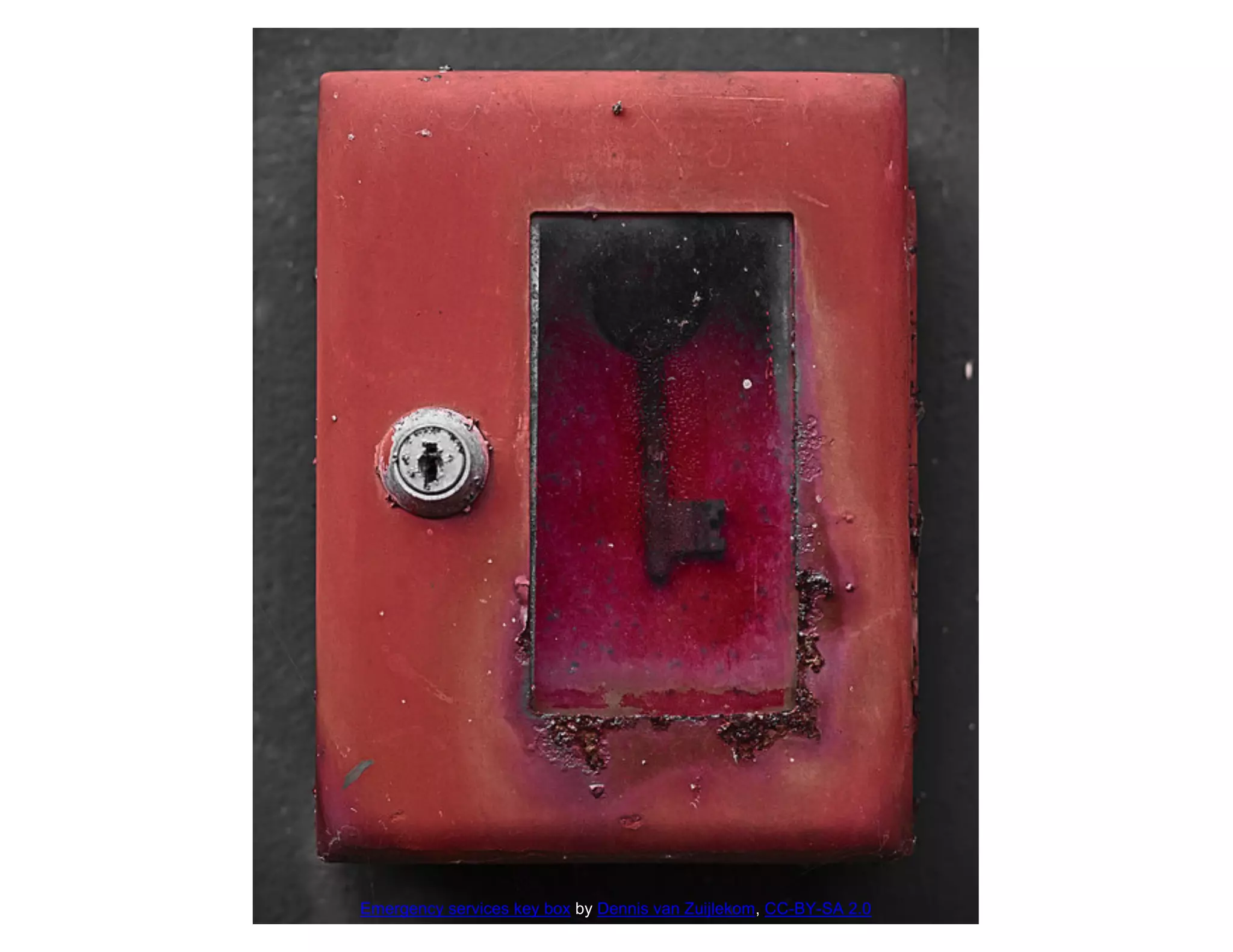 Emergency services key box by Dennis van Zuijlekom, CC-BY-SA 2.0
 