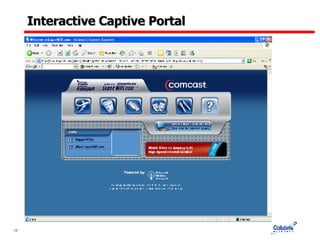 Interactive Captive Portal  