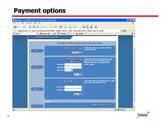 Payment options 