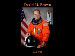 David M. Brown April 16,1956 