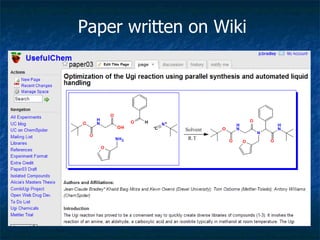 Paper written on Wiki 