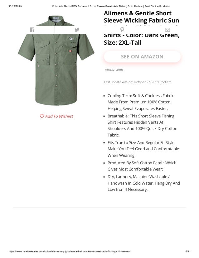 columbia pfg cotton shirts