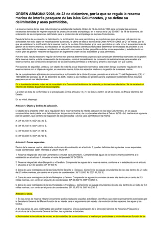 RESERVA MARINA ILLES FORMIGUES