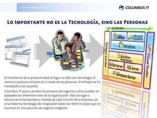 Maximizing productivity
 