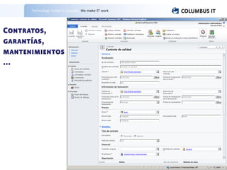 Technology makes it possible. We make IT work
 