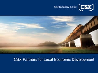 CSX Partners for Local Economic Development  