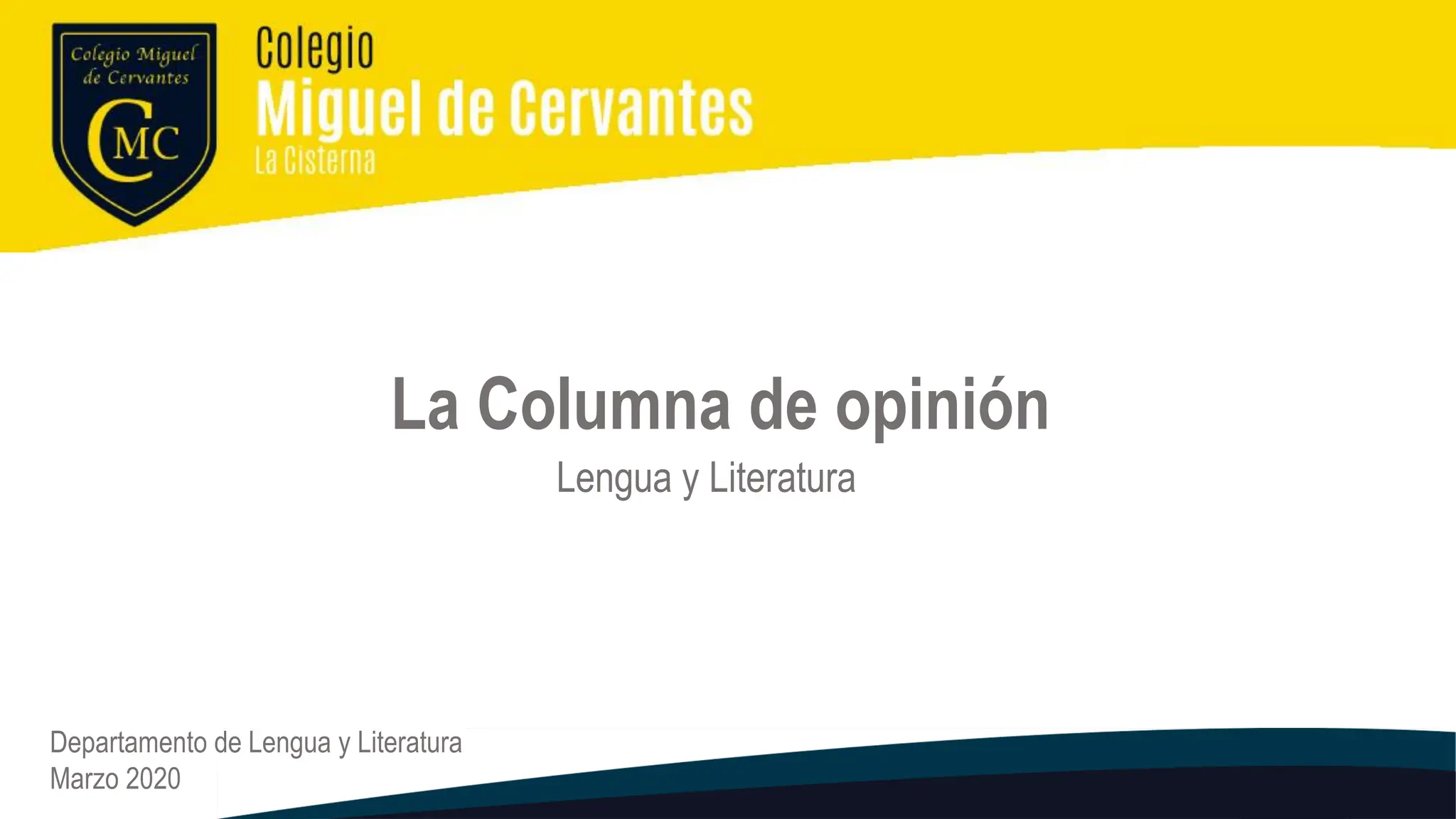 Columna de opinión, indicaciones para la elaboración de una columna se ...
