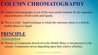 Column Chromatography PPT