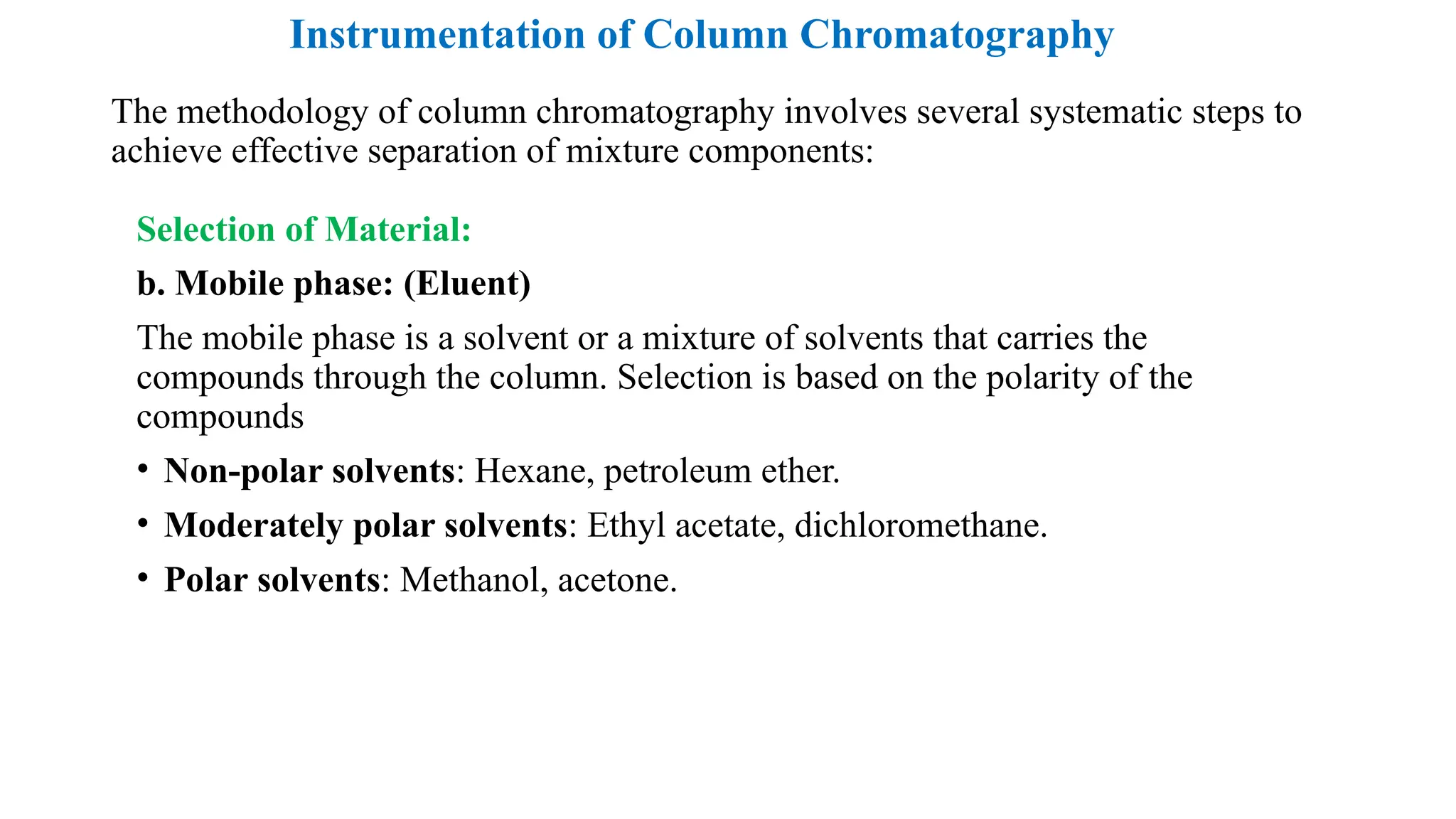 Column Chromatography Explained: Adsorption & Partition Types ...