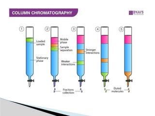 Chromatography Data column chromatography the data of analysis | PPTX