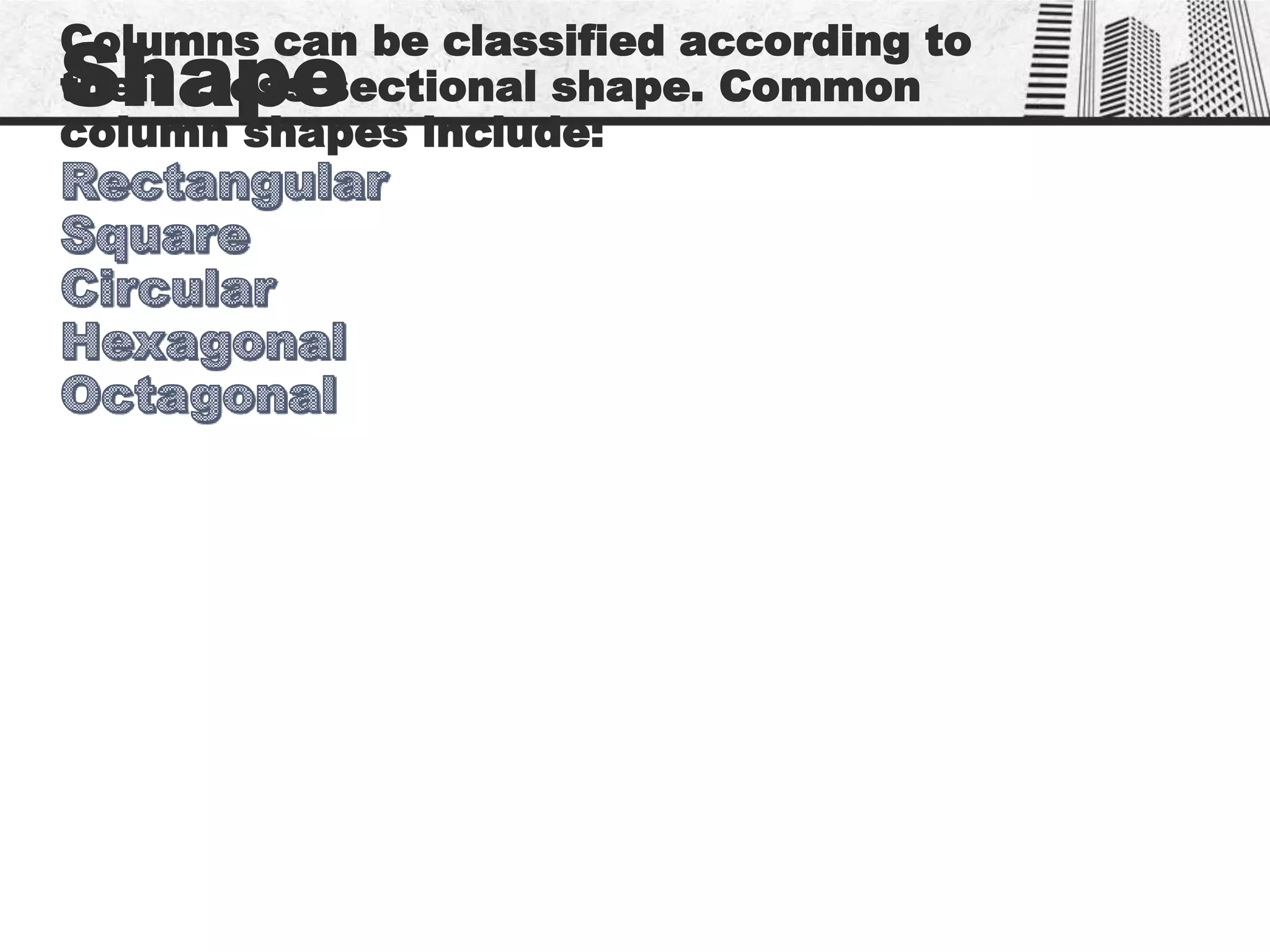 Column & Footing details | PPTX