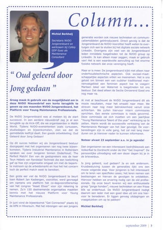 Column Nvdo Nieuwsbrief