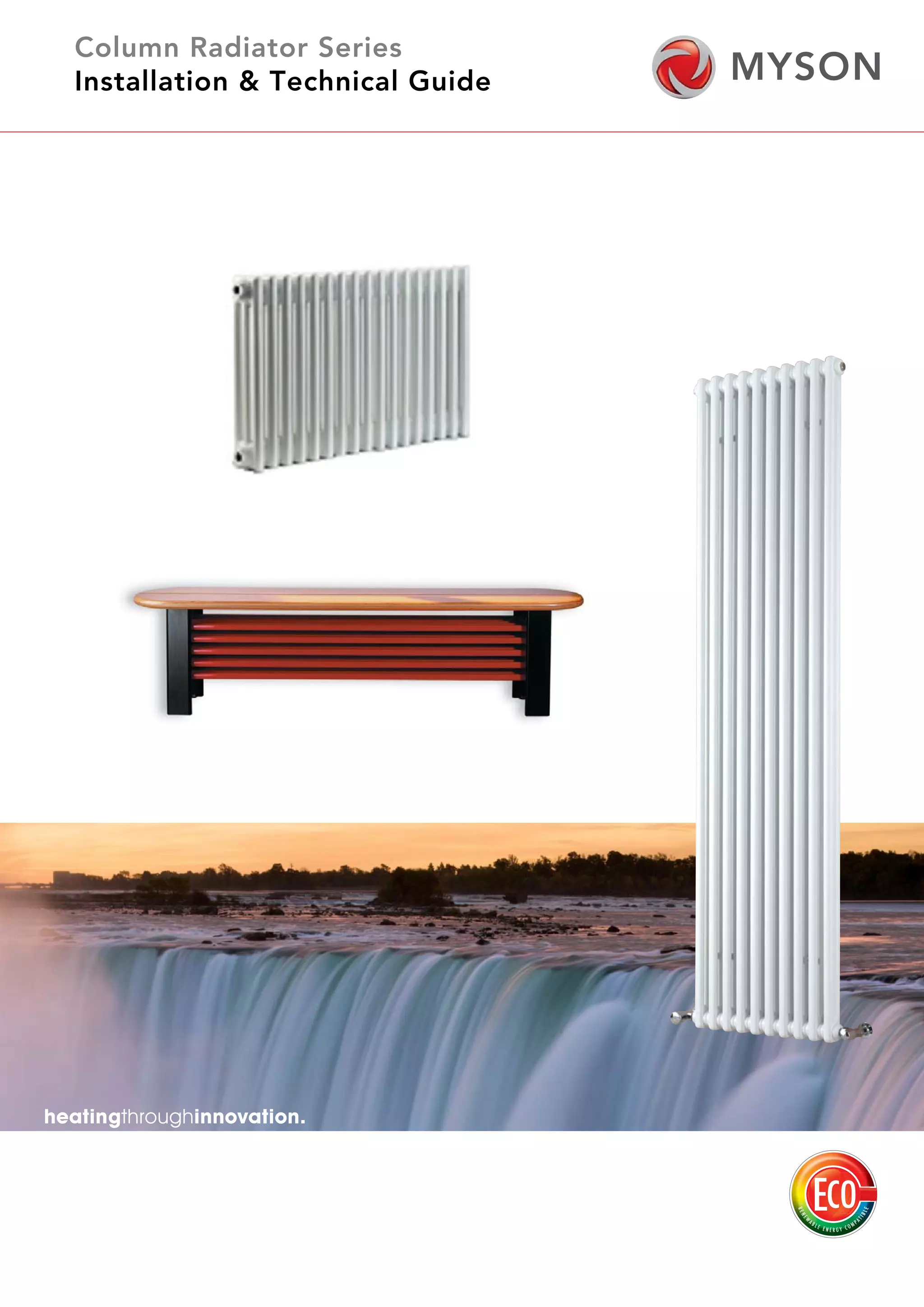 Column Radiator Series Installation & Technical Guide Just Rads PDF