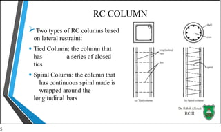 reinforced concrete II columb designing.pptx.pptx