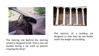 Steering Column Collapse Example Buckling of Columns | PDF