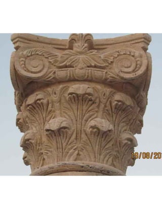 Custom Made stone Columns & fountains