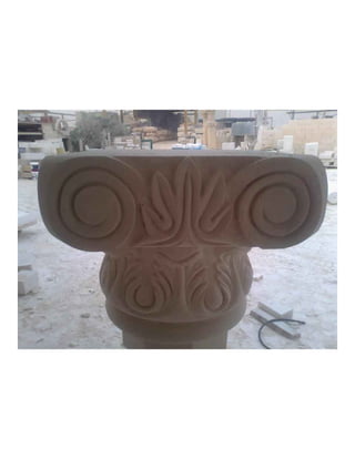 Custom Made stone Columns & fountains