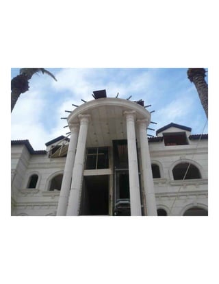 Custom Made stone Columns & fountains