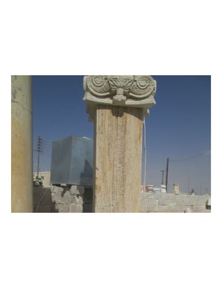 Custom Made stone Columns & fountains
