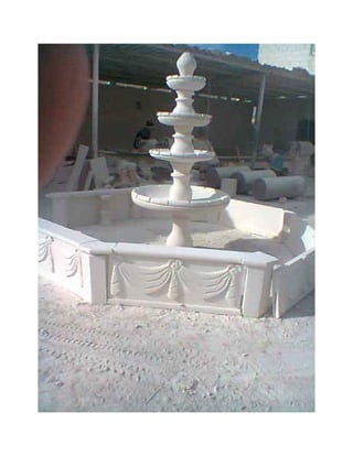 Custom Made stone Columns & fountains
