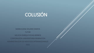 Colusion | PPT