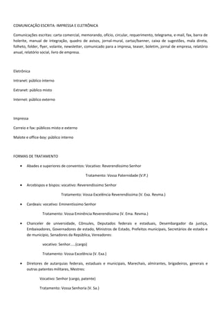 Relações Públicas: teorias, técnicas e conceitos