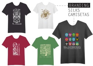 BRANDING
SILKS
CAMISETAS
EL CABRON
LET THE GAMES BEGIN
E
L
C
A
B
R
O
N
ORIGINAL DO MÉXICO
EL CABRON
 