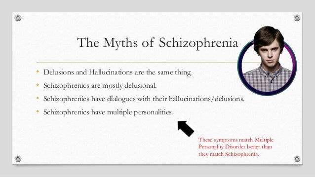 does schizophrenia mean multiple personalities