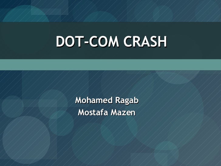 Dot Com Crash